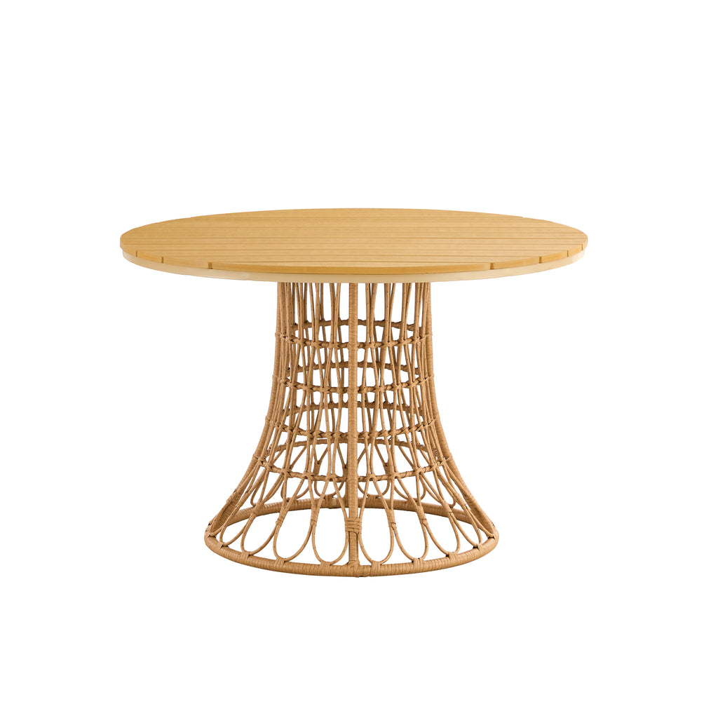 Outdoor Bamboo Chair & Table