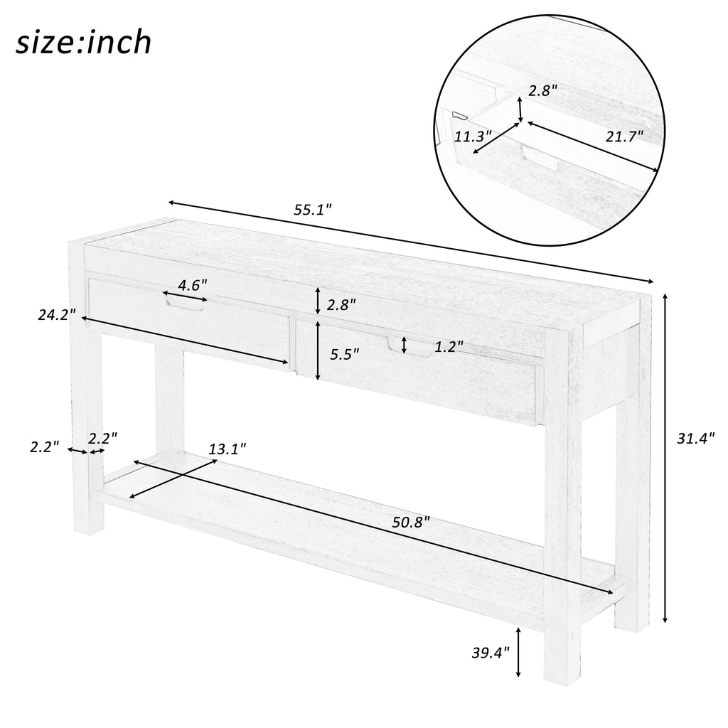 U_STYLE Console Table