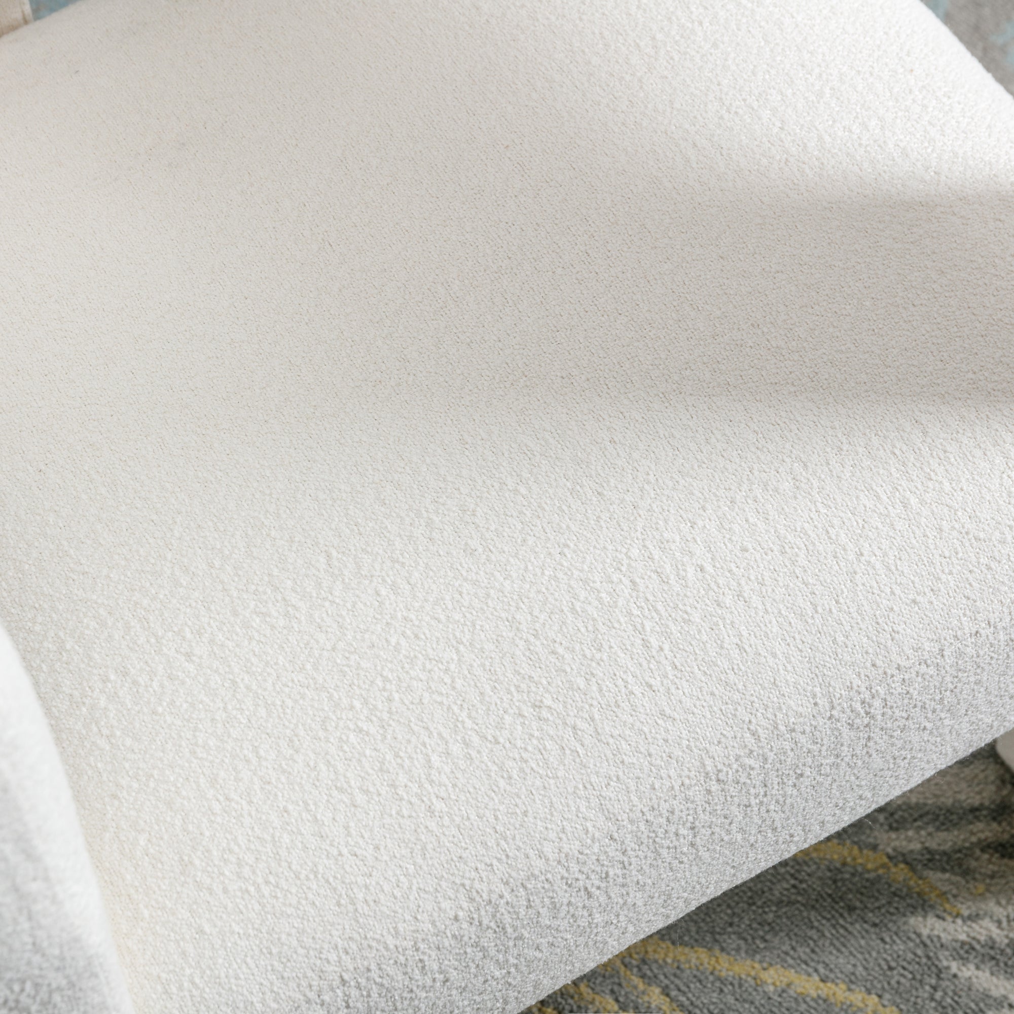 Contemporary Accent Chair (Beige)