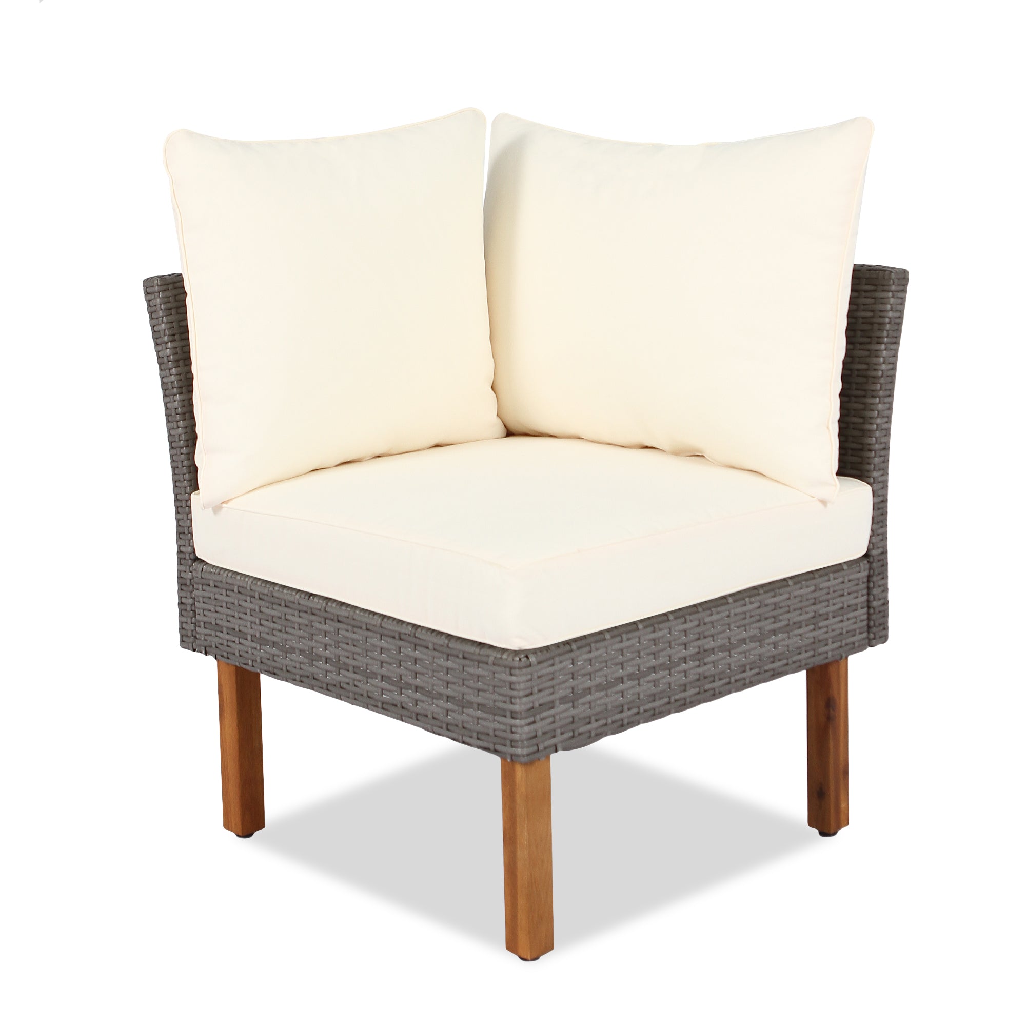 9-piece Patio Furniture Set w/ Acacia wood