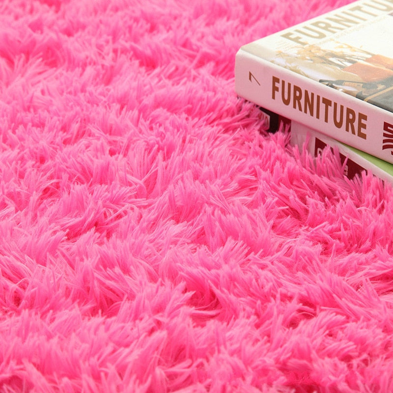 Super Soft Silk Wool Area Rug