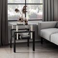 1-Piece Modern Tempered Glass Table