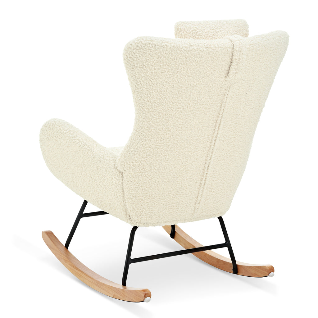 Cashmere Rocking Chair (Beige)