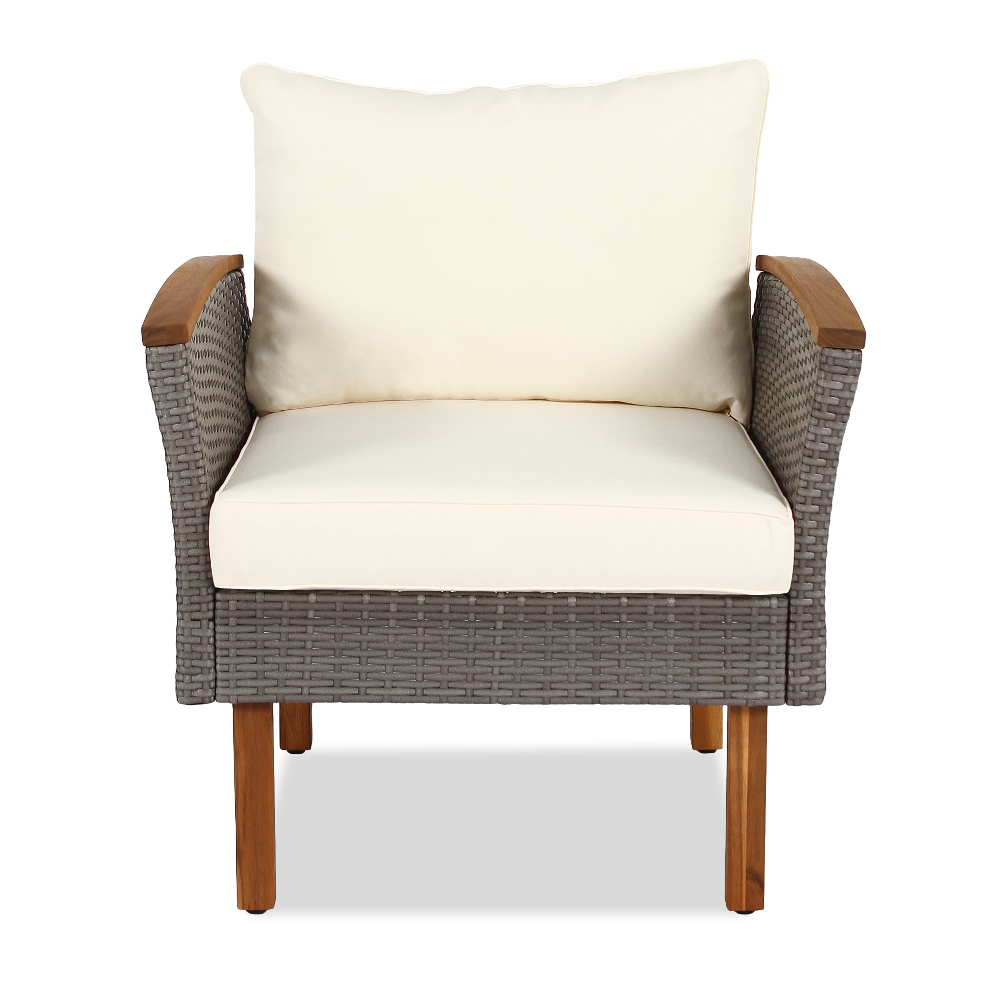9-piece Patio Furniture Set w/ Acacia wood