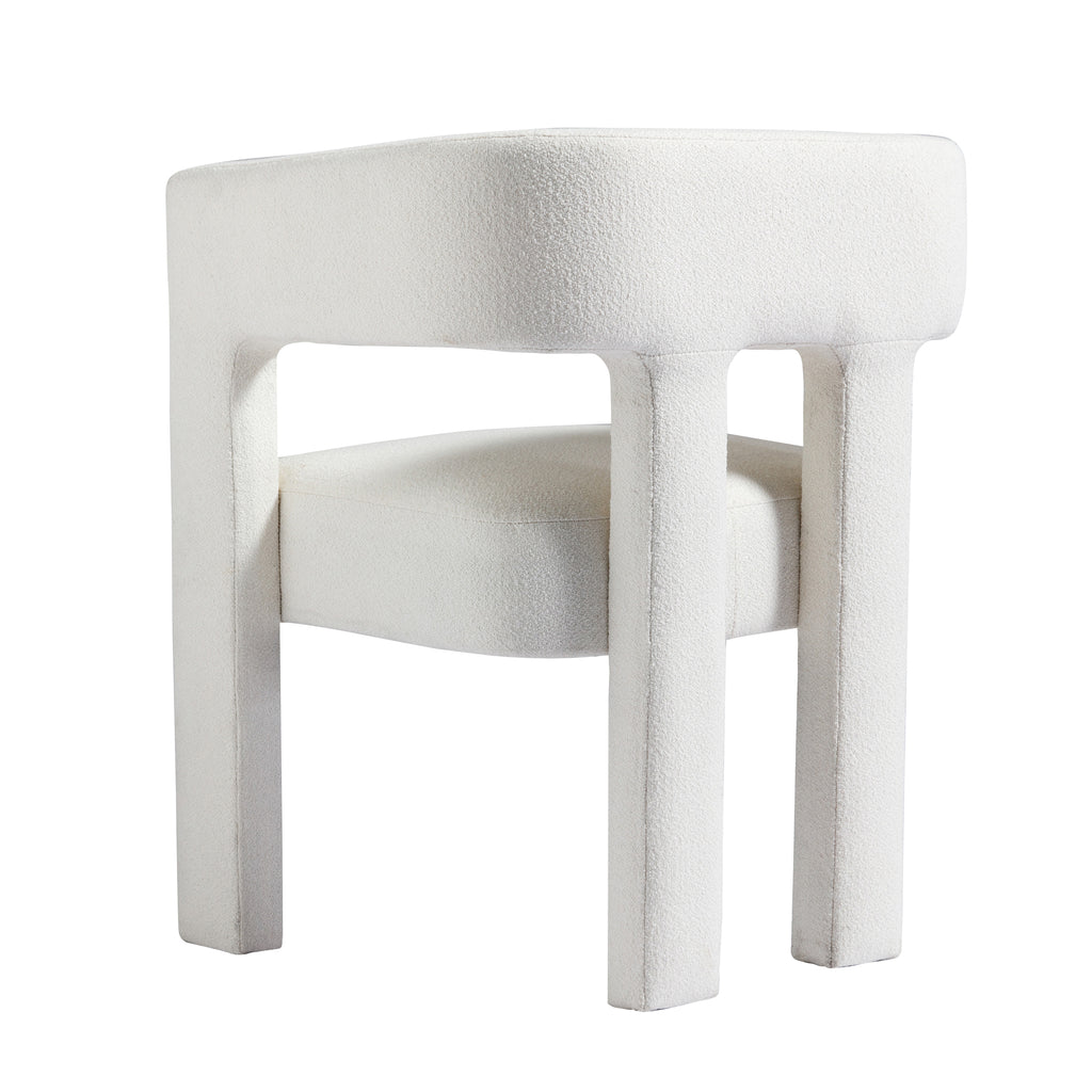 Contemporary Accent Chair (Beige)