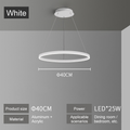 LED Chandelier Dimmable Pendant Light