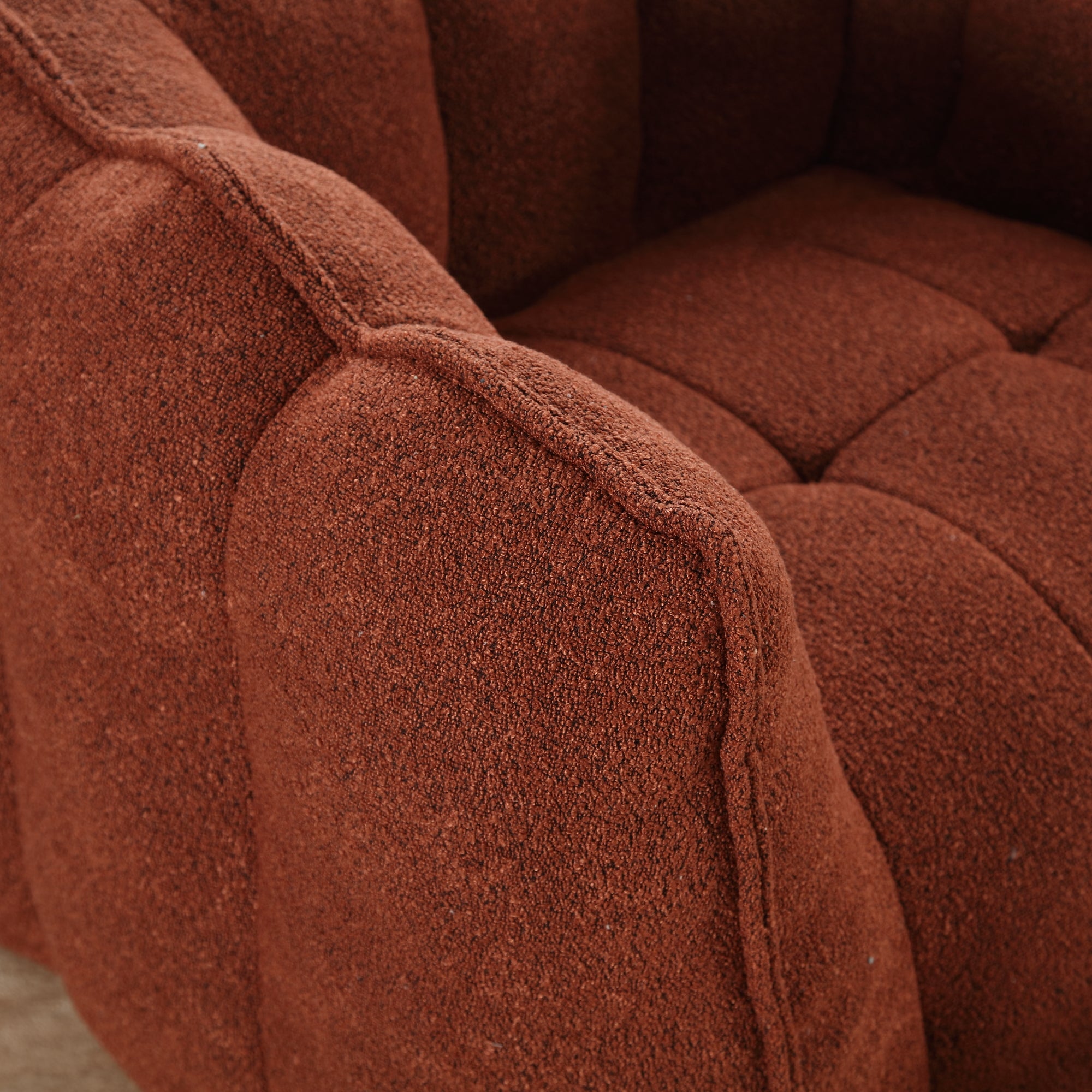 Plush Foam Lounger w/ Ottoman