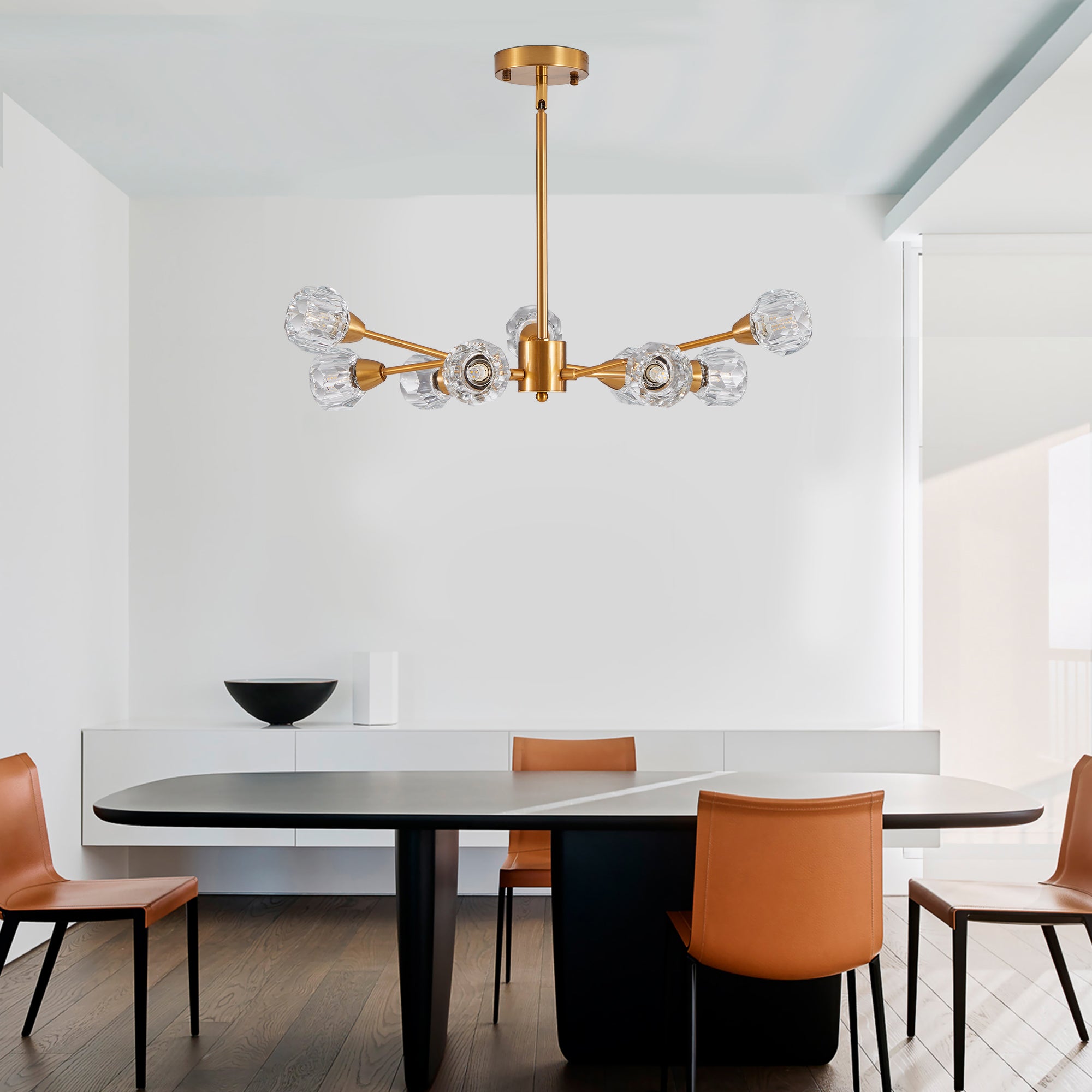 Crystal Golden Chandelier