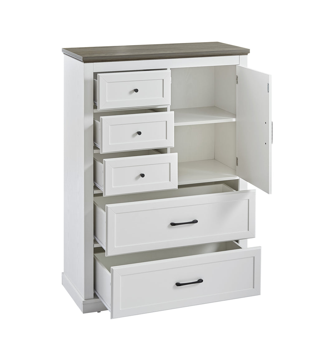 Farmhouse 5 drawer dressing table