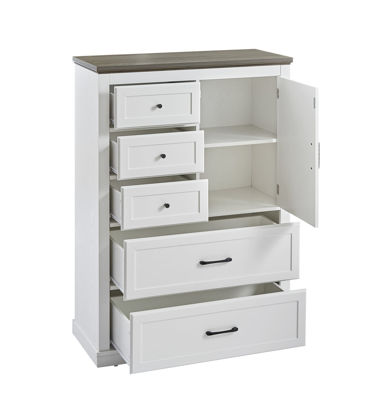 Farmhouse 5 drawer dressing table