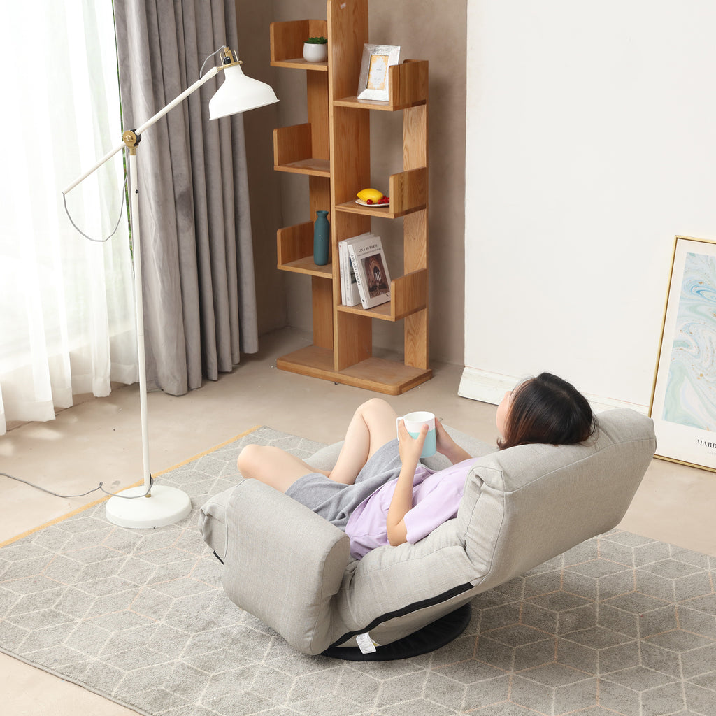 Adjustable Lounge Chair (Gray)