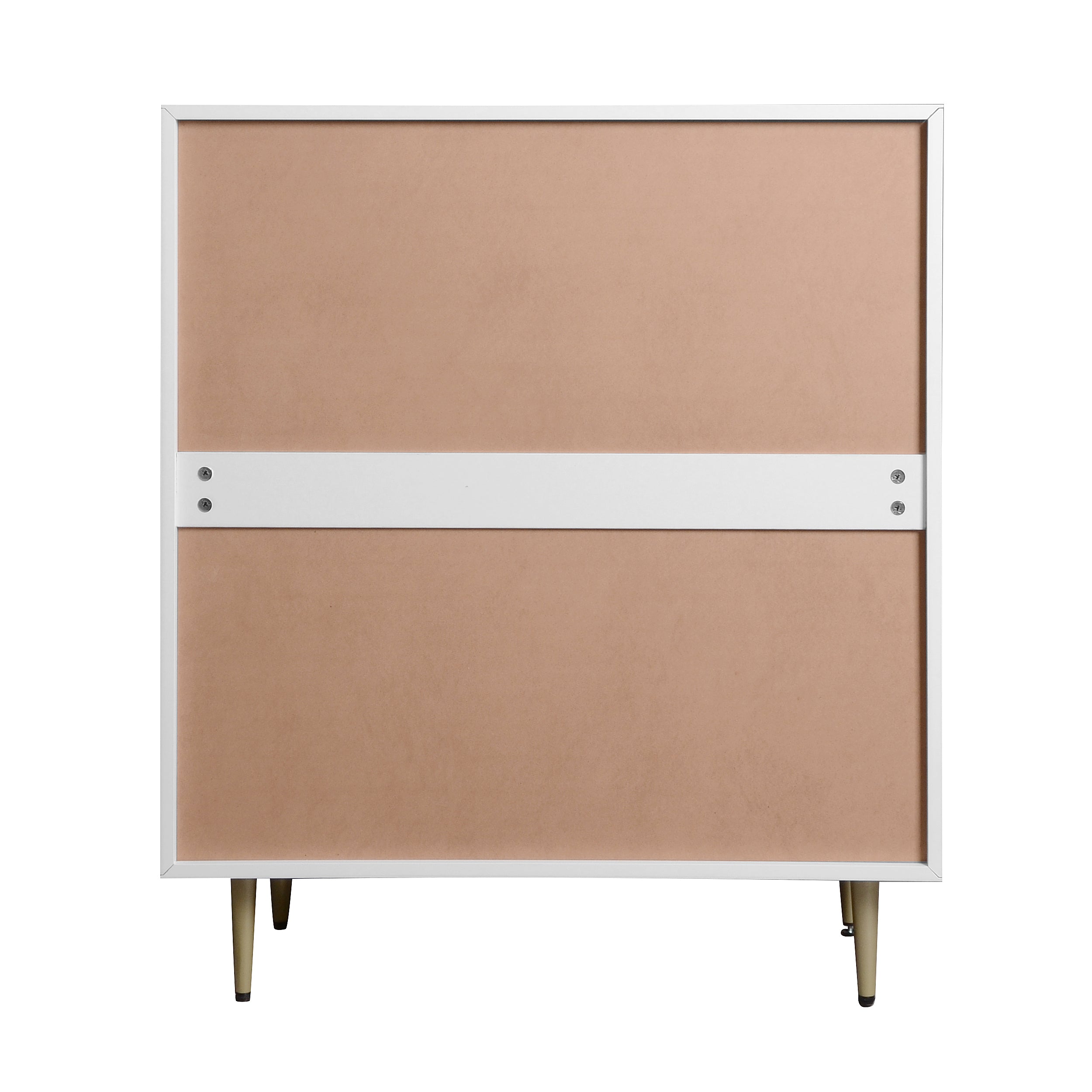 Tall 4 Drawer Dresser Chest - Wooden