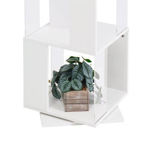 6-layer Rotating Bookshelf