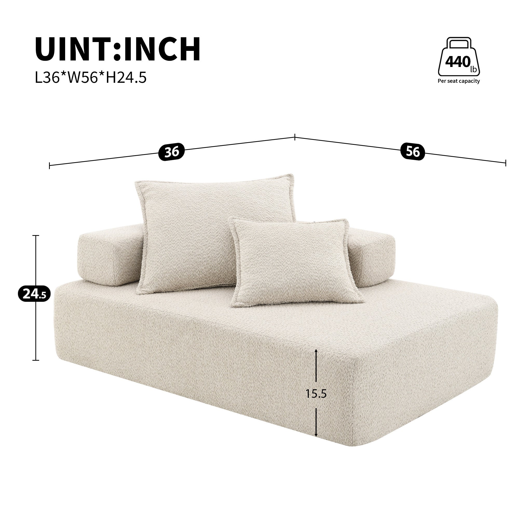 Modern Chaise Lounger