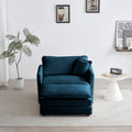 Modern Accent Chair w/ Ottoman