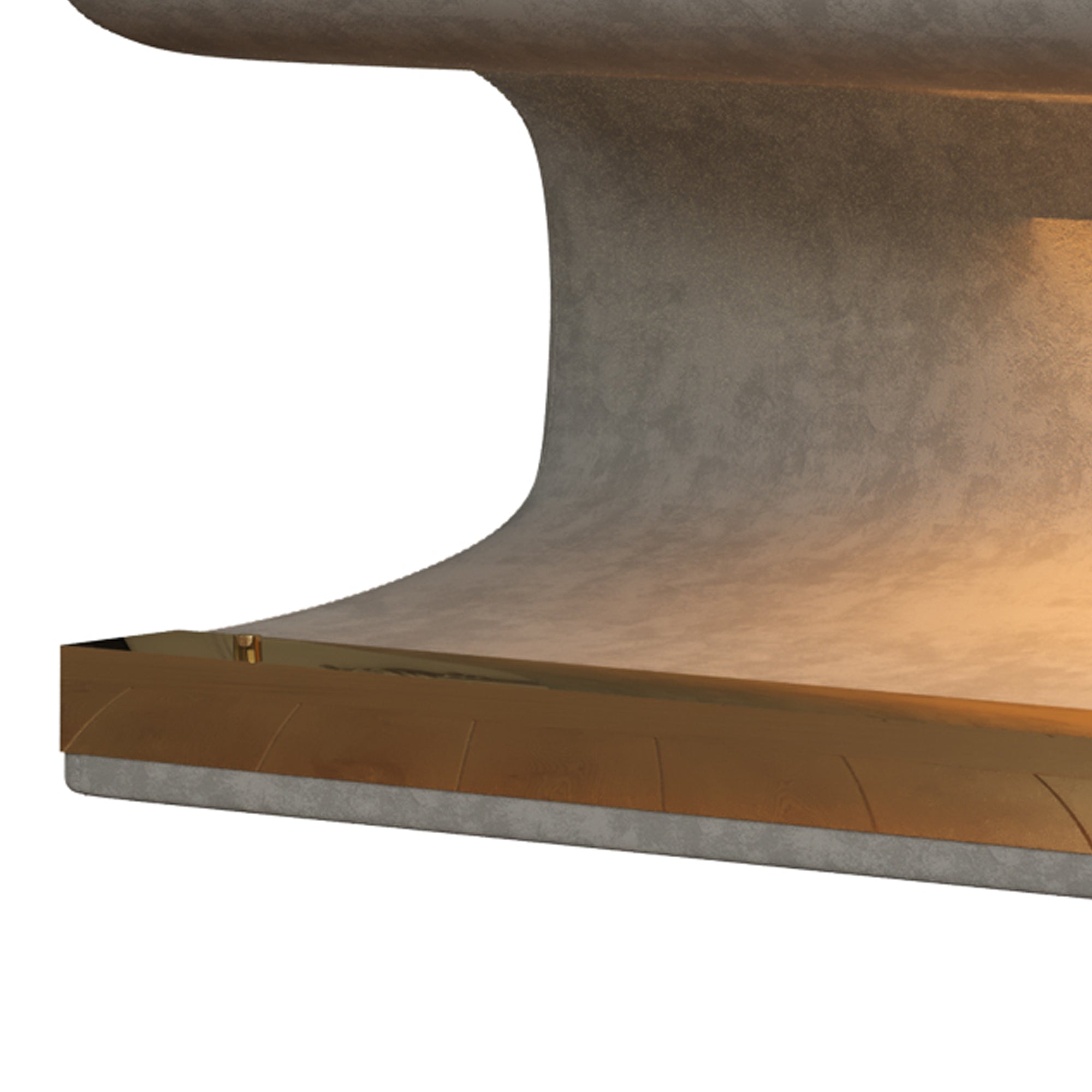 Entryway Bench Leather Ottoman w/ LED Sensor Light (Gray)