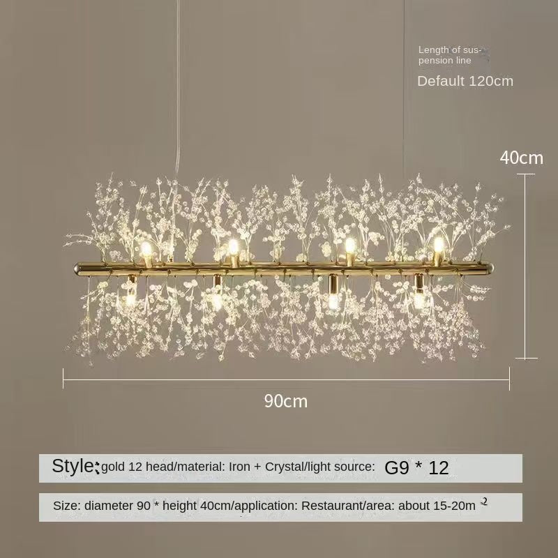 Nordic Luxury Dandelion Chandelier