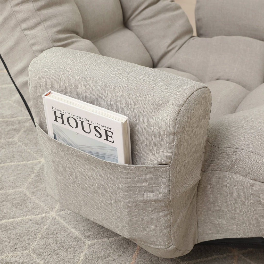 Adjustable Lounge Chair (Gray)