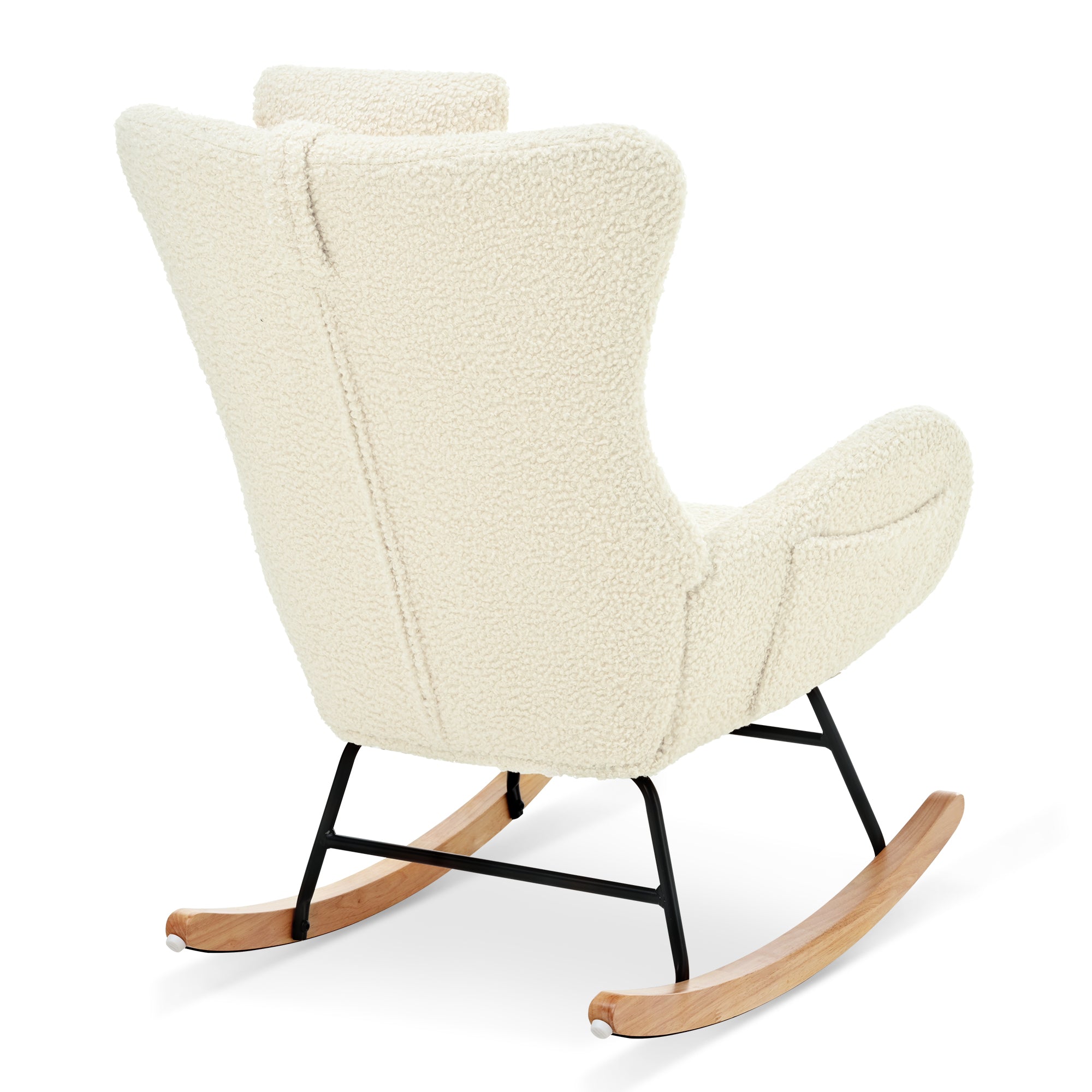 Cashmere Rocking Chair (Beige)
