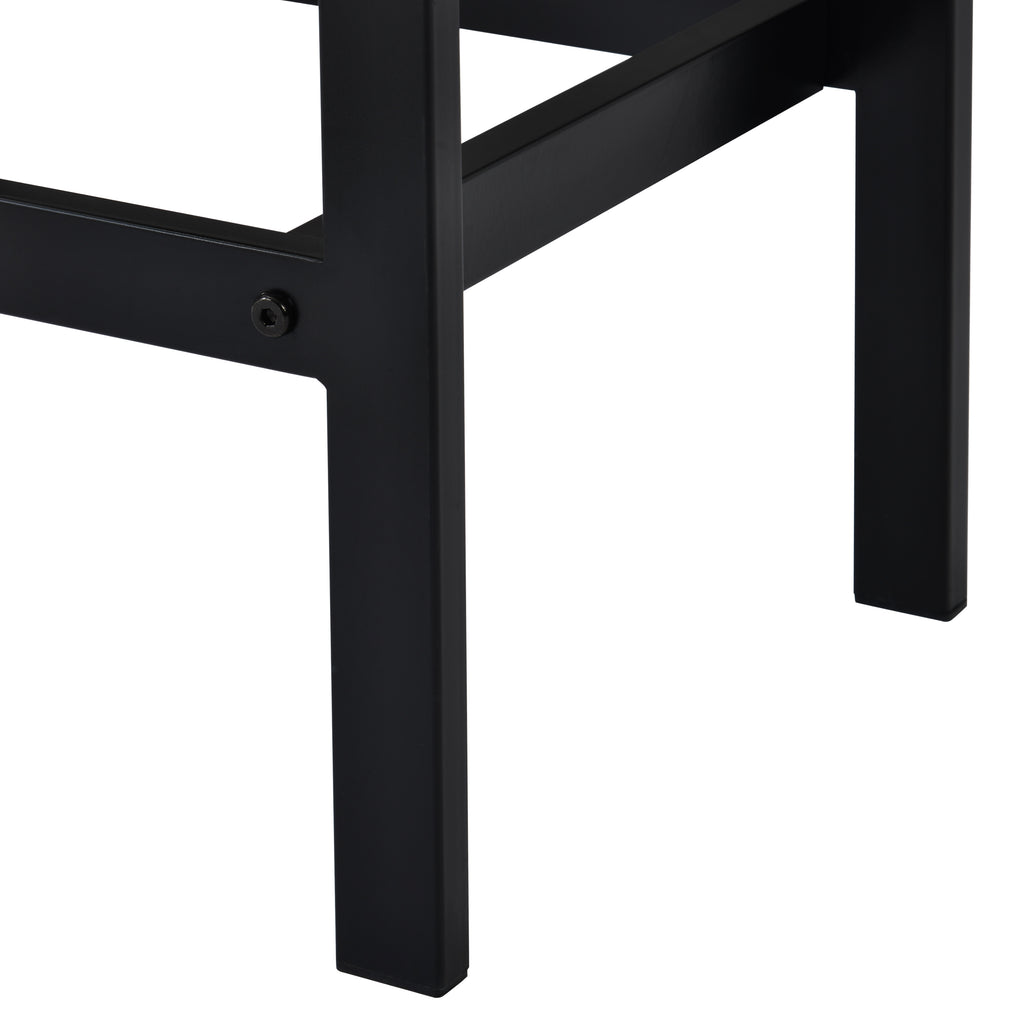 Gray 4-Piece Counter Height Table Set