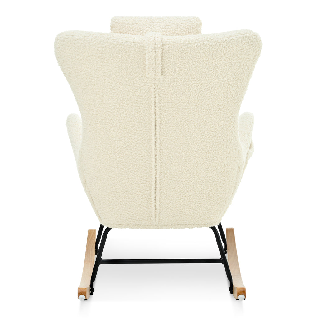 Cashmere Rocking Chair (Beige)