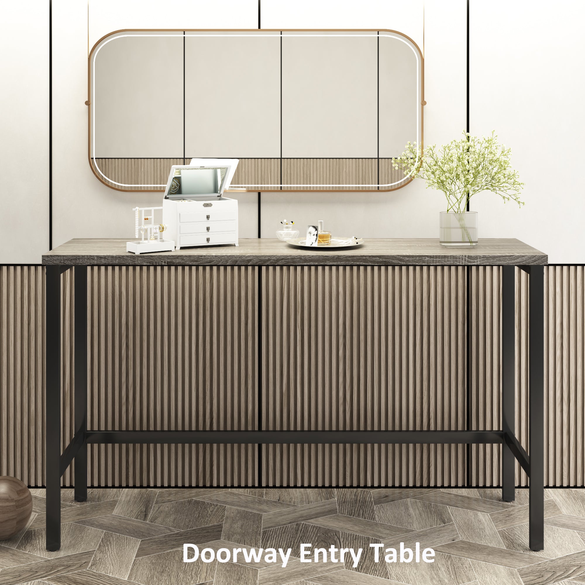 Gray 4-Piece Counter Height Table Set