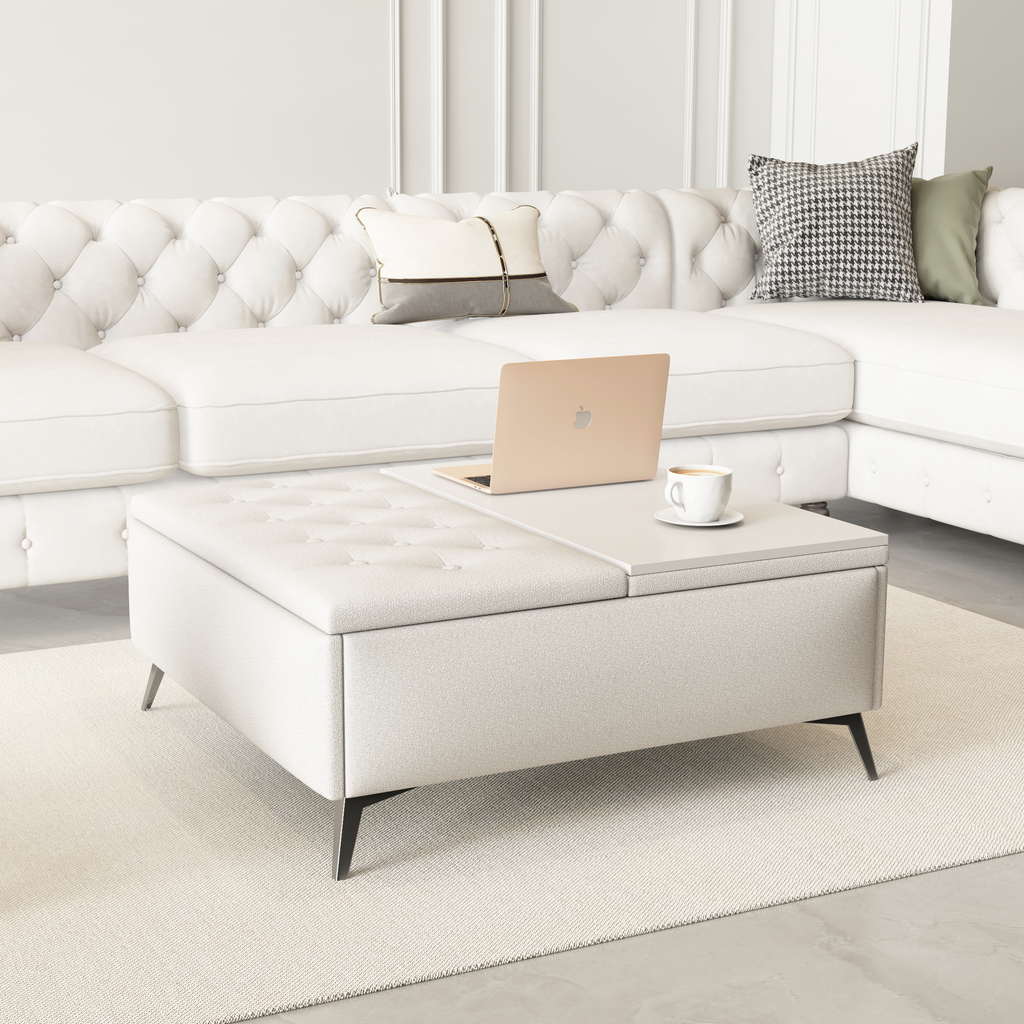 35 inch Square Storage Bench/Coffee Table