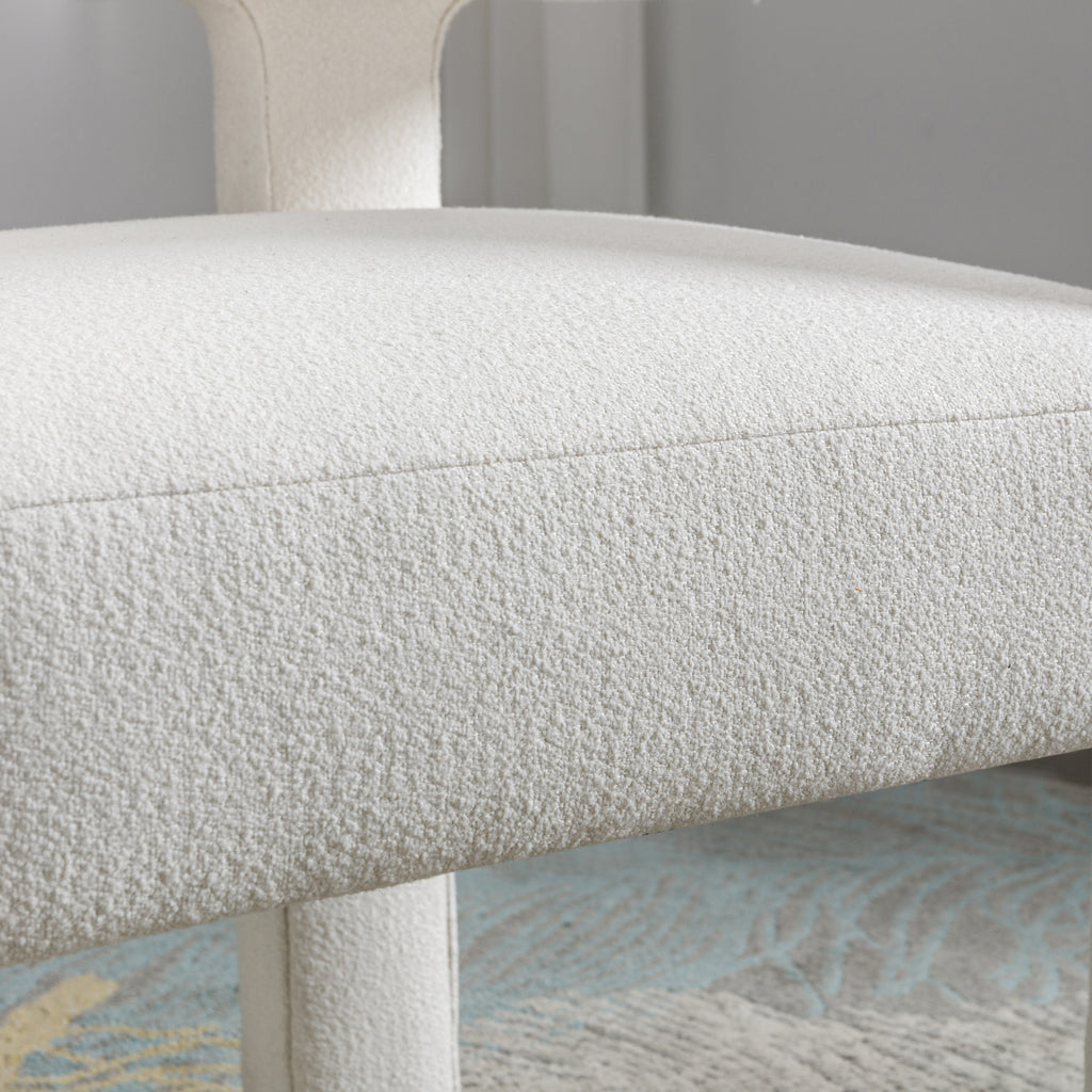 Contemporary Accent Chair (Beige)