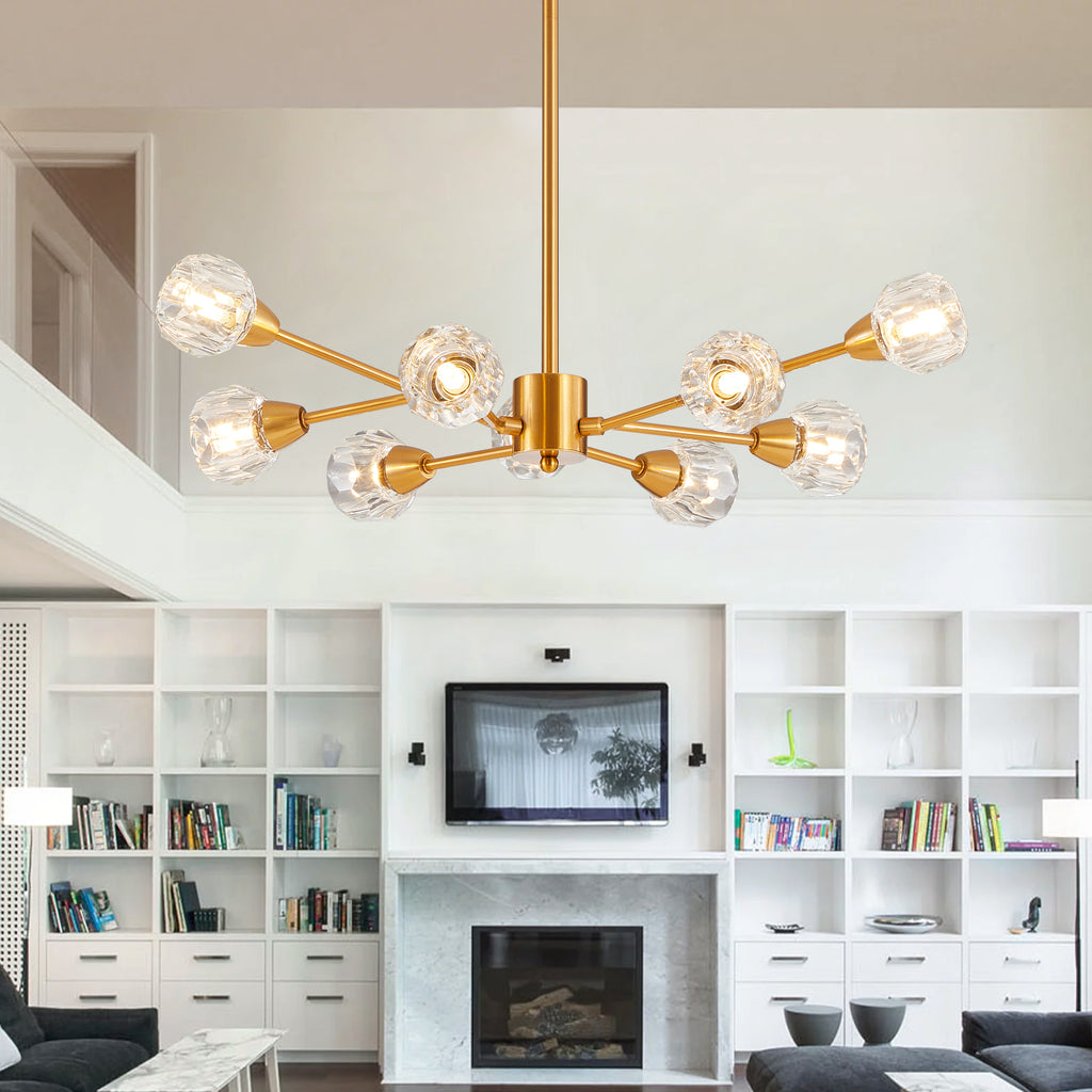 Crystal Golden Chandelier
