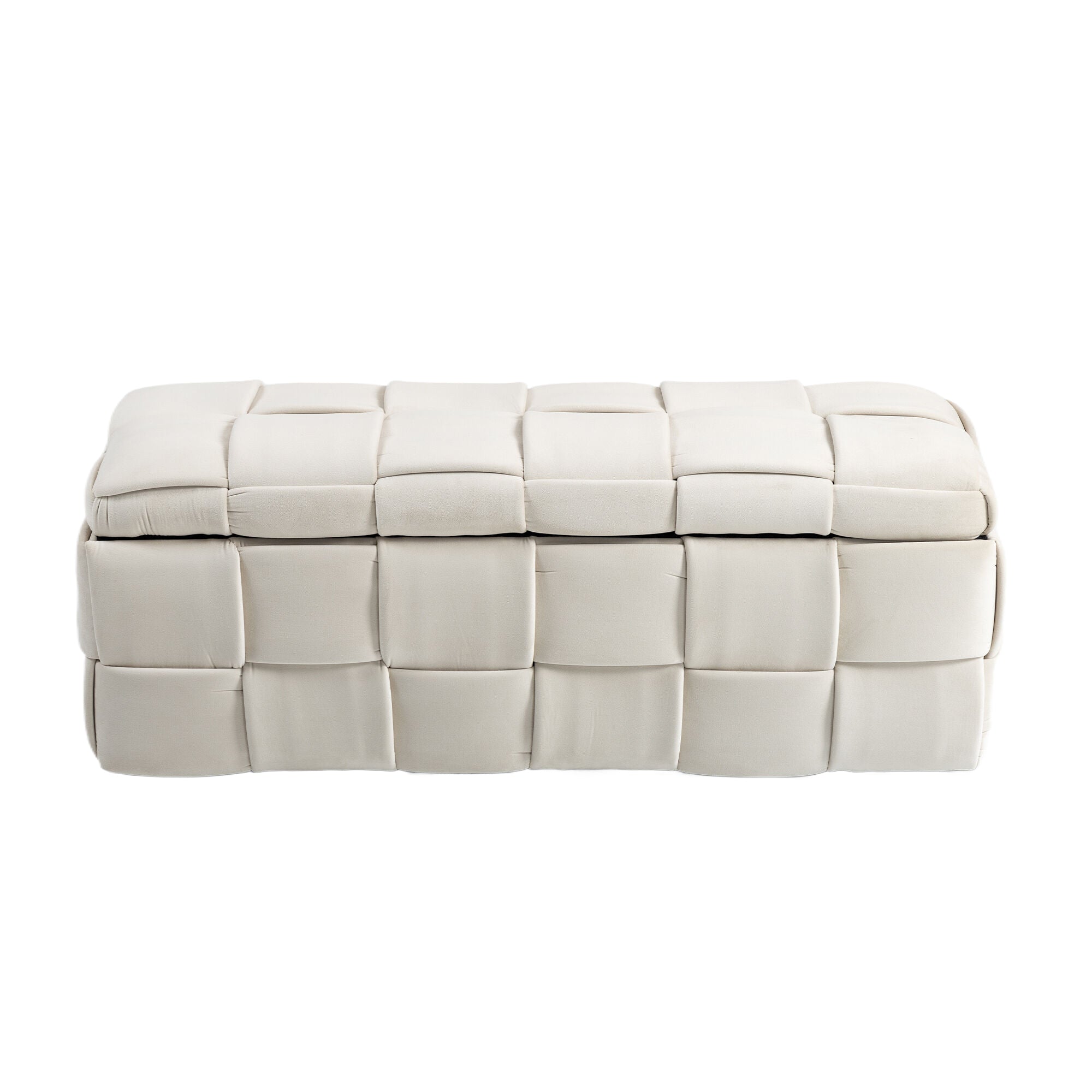 COOLMOR Ottoman chair w/ Storage (beige)