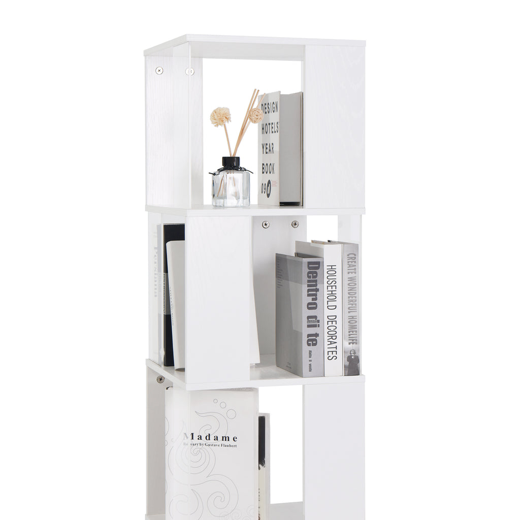 6-layer Rotating Bookshelf