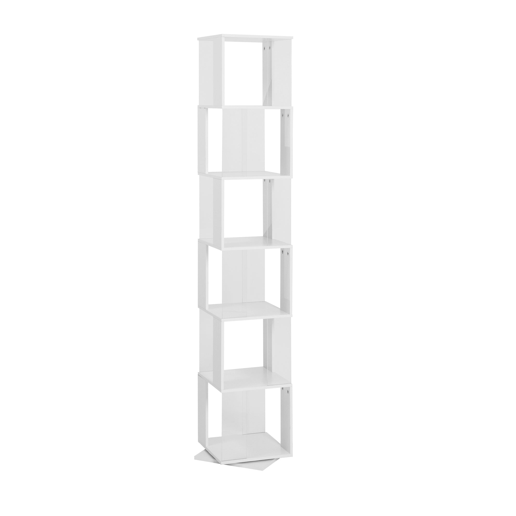 6-layer Rotating Bookshelf