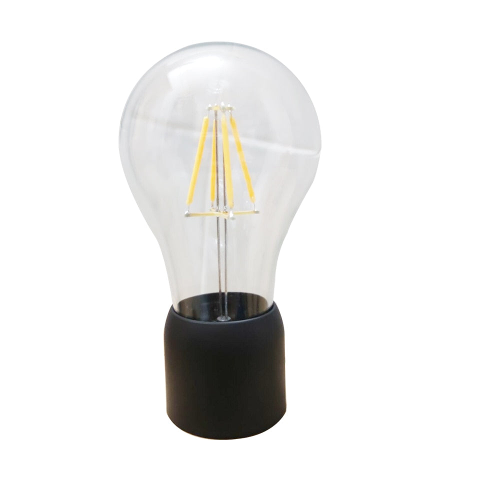 Magnetic Levitation Lamp w/ LED Bulb