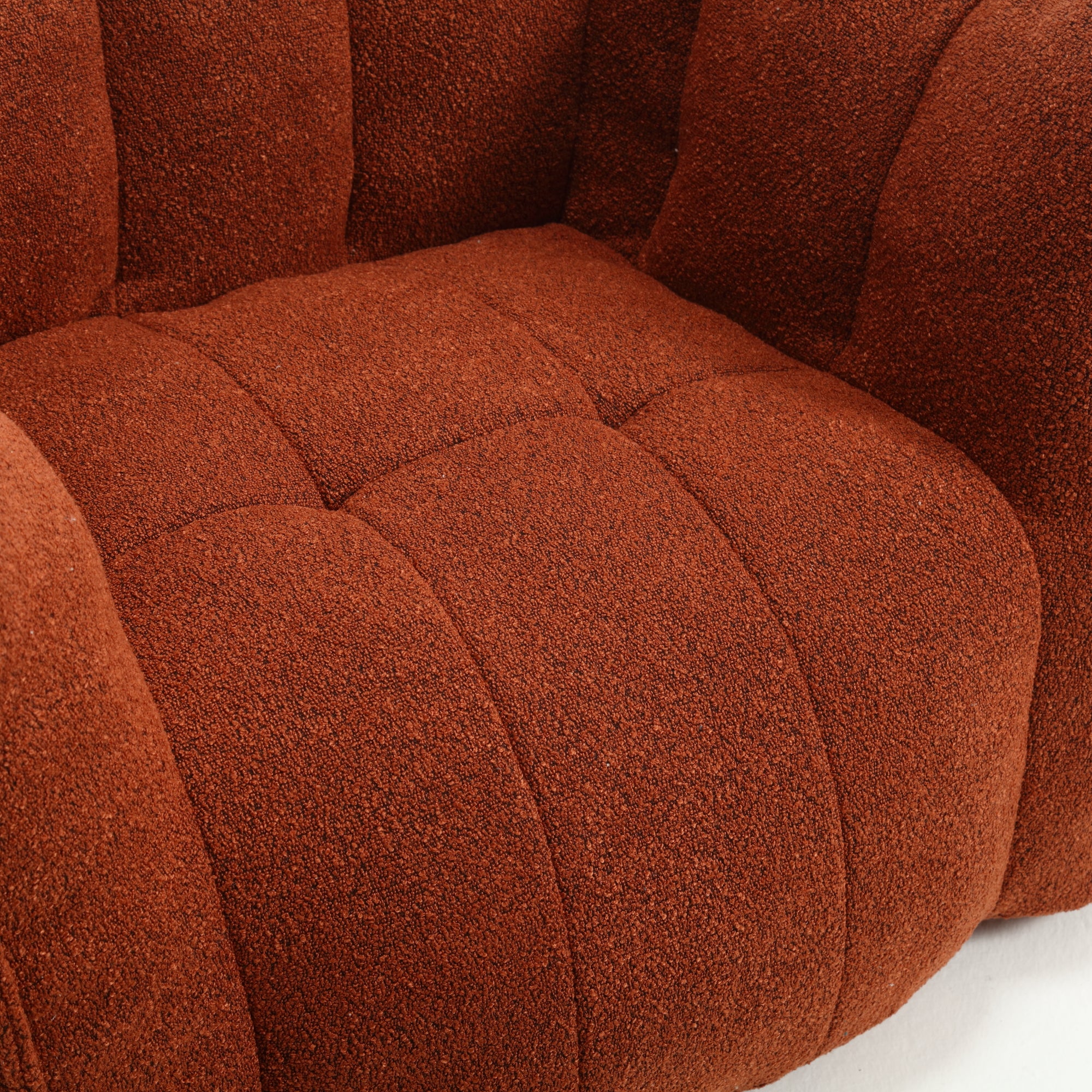 Plush Foam Lounger w/ Ottoman
