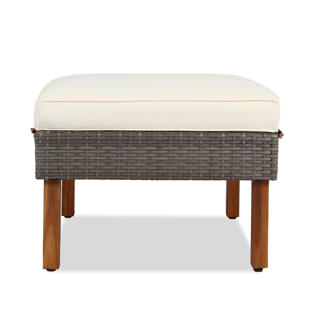 9-piece Patio Furniture Set w/ Acacia wood