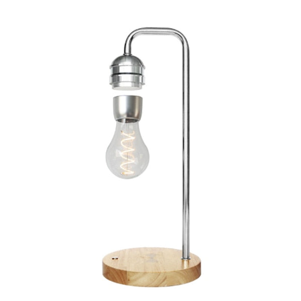 Magnetic Levitation Lamp w/ LED Bulb