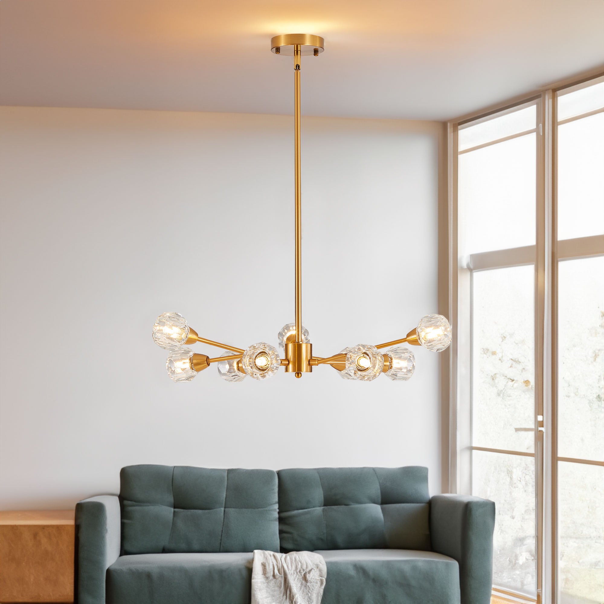 Crystal Golden Chandelier