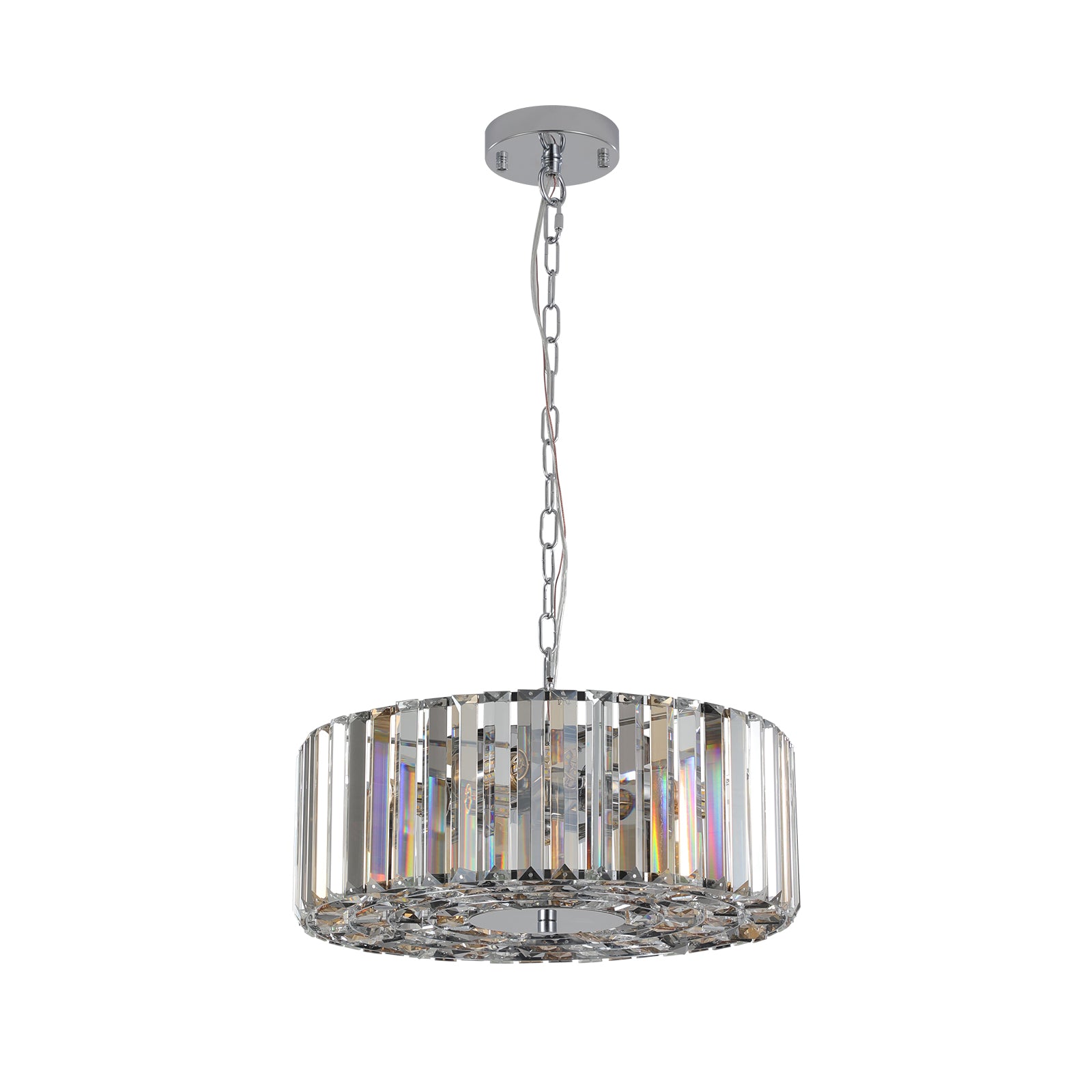 Modern Crystal Chandelier Light  Fixture (Transparent)