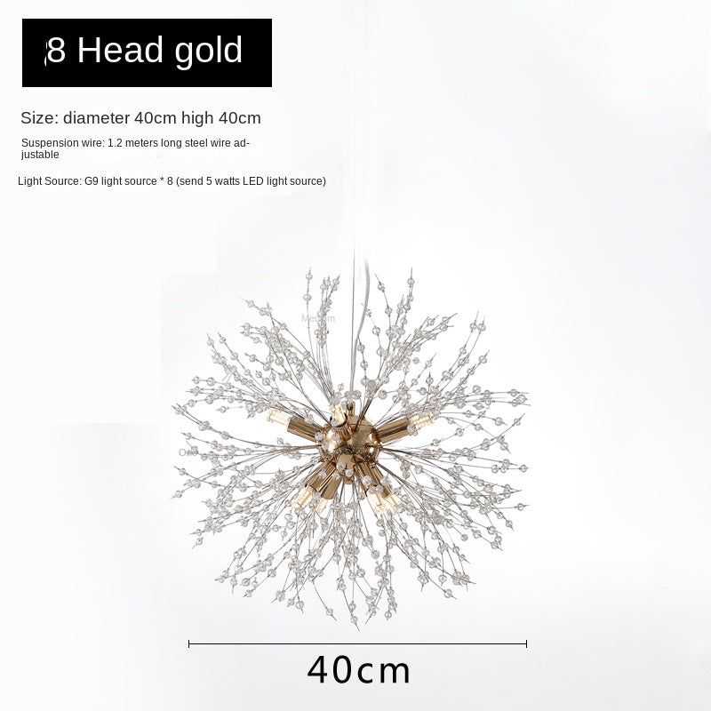 Nordic Luxury Dandelion Chandelier