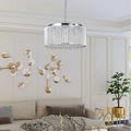 Modern Crystal Chandelier Light Fixture