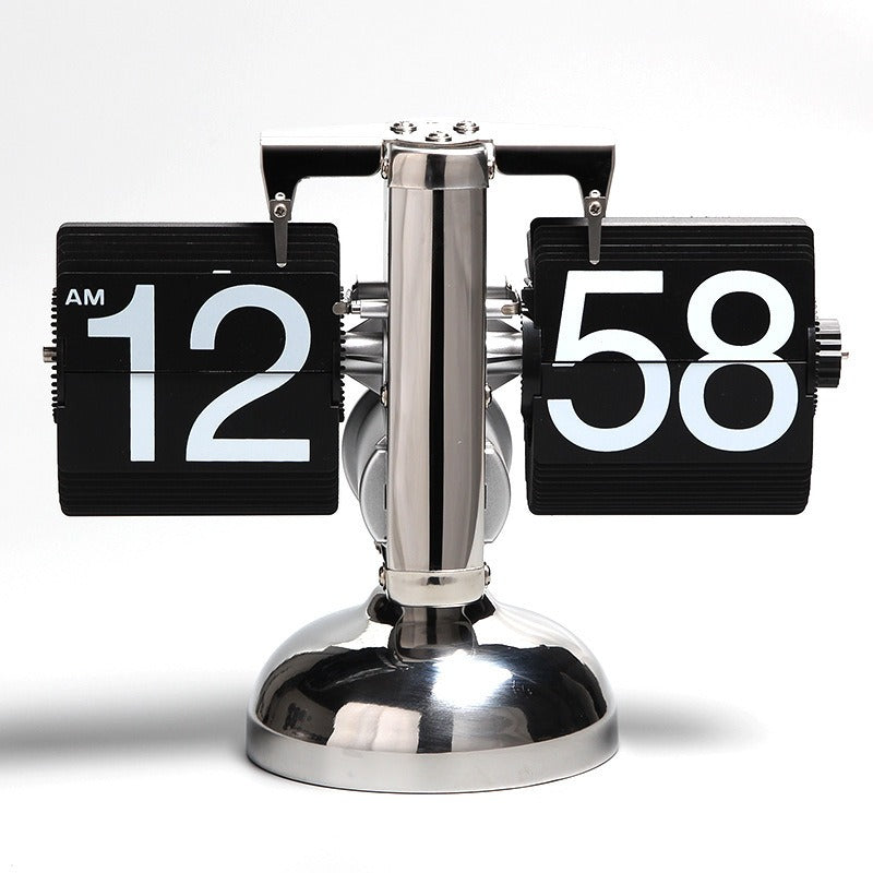 Retro Small Balance Automatic Flipping Clock