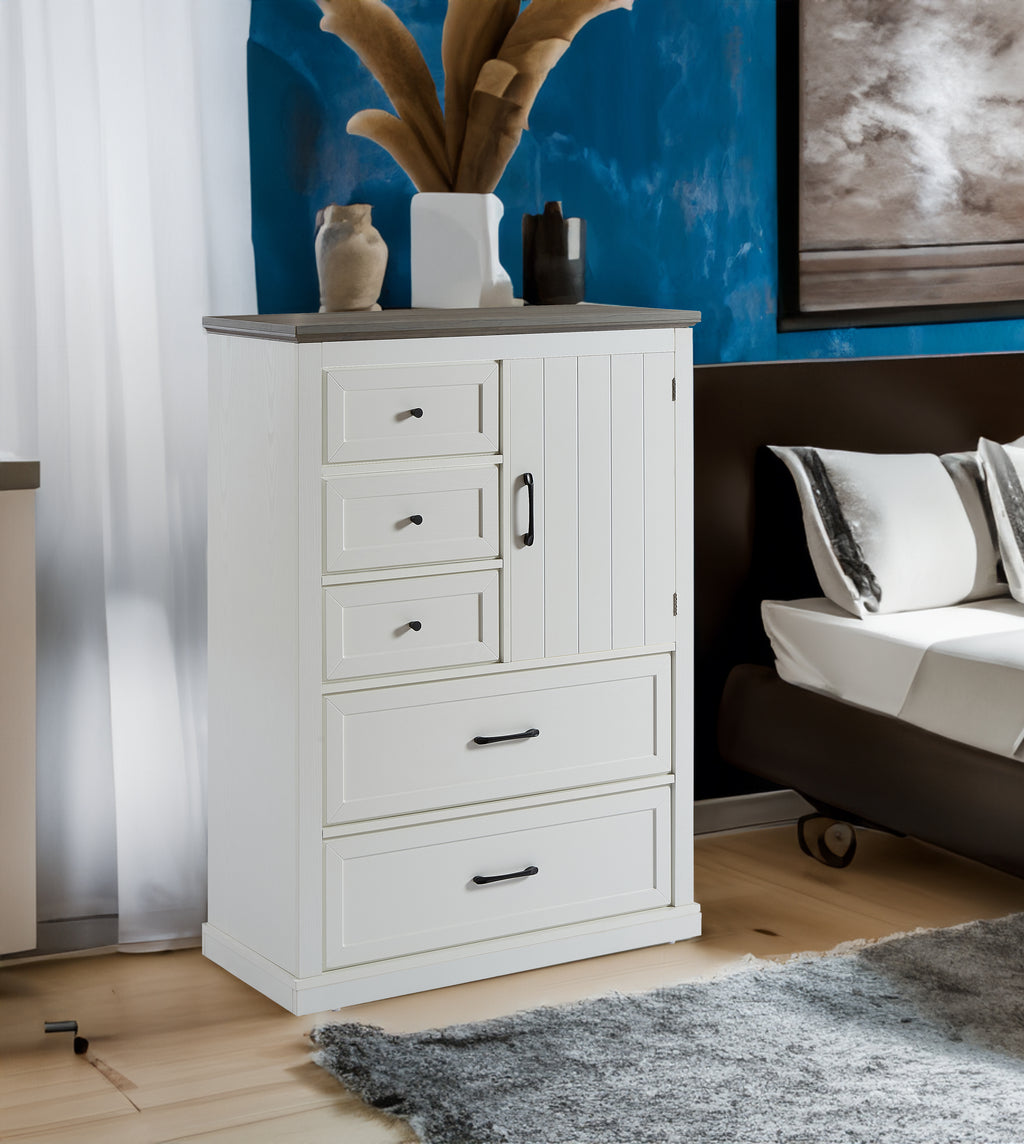 Farmhouse 5 drawer dressing table