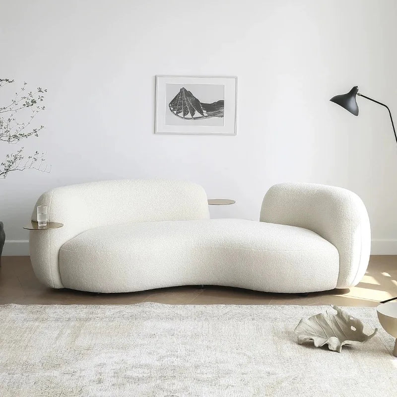 Modern Curved Studio Sofa
