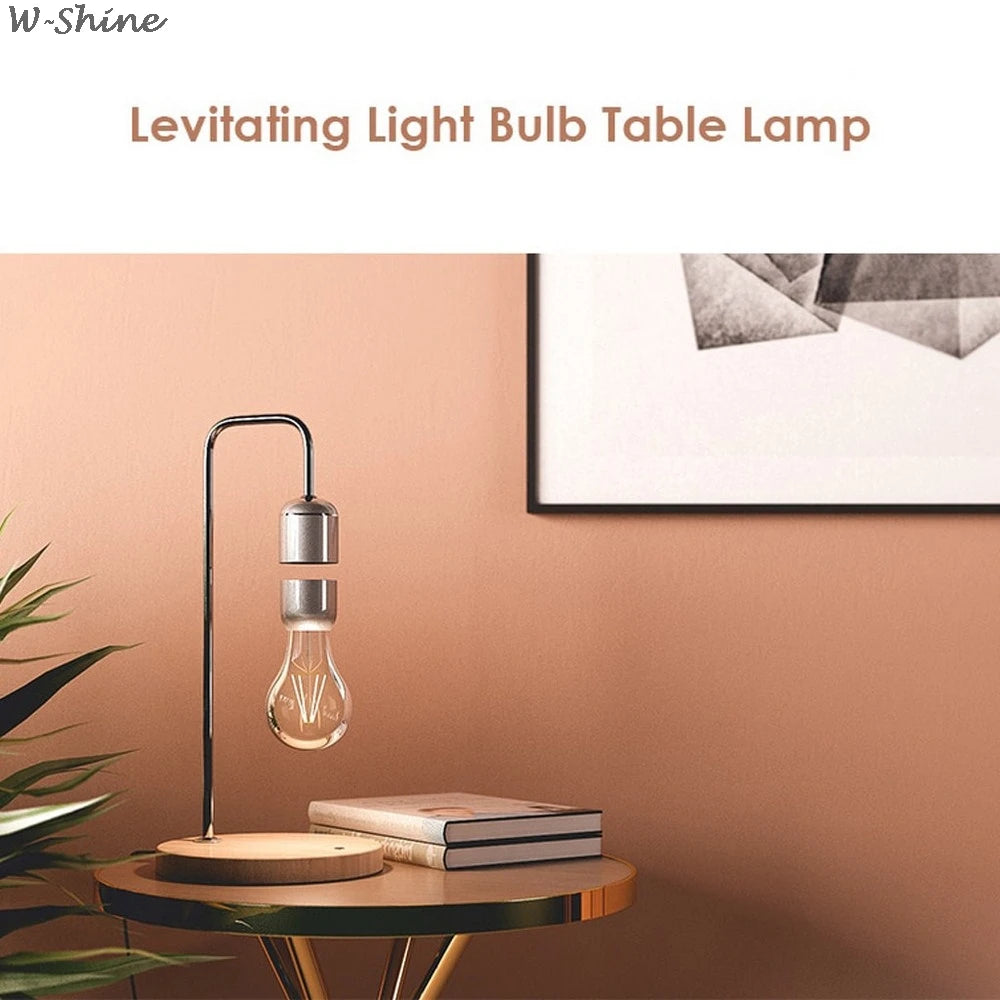 Magnetic Levitation Lamp ( Stainless Steel)
