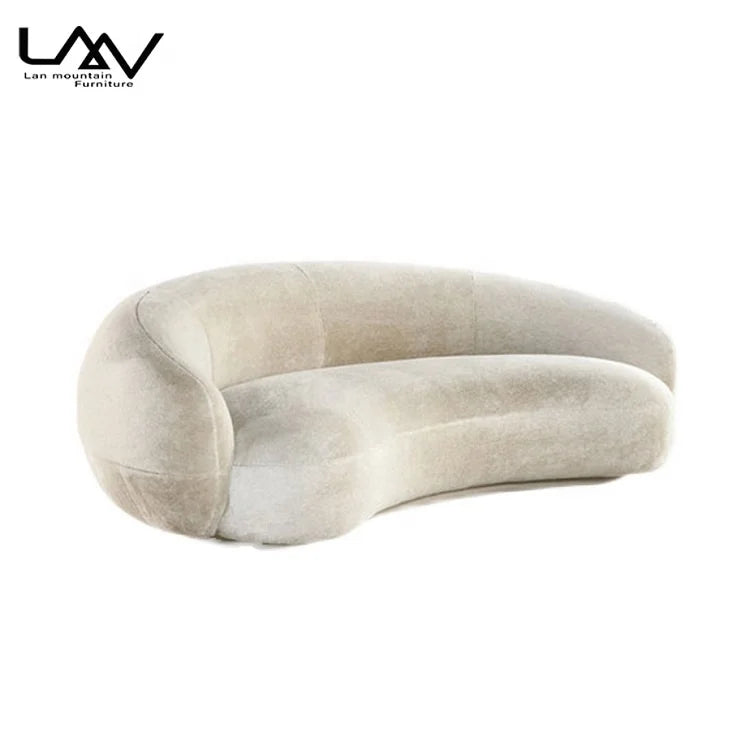 Chic Velvet Sofa
