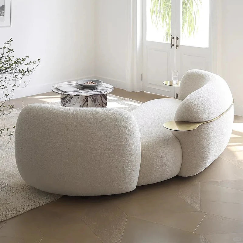 Modern Curved Studio Sofa