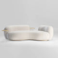 Modern Curved Studio Sofa