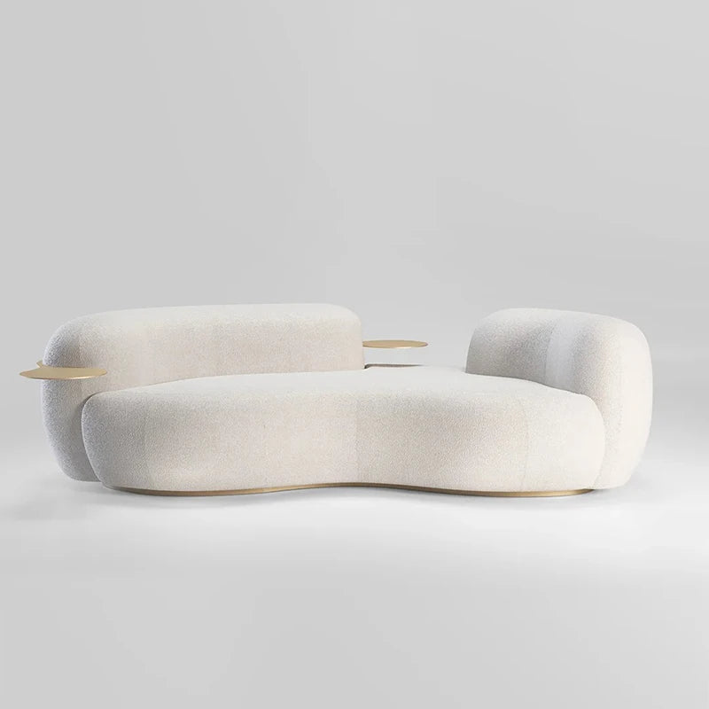 Modern Curved Studio Sofa