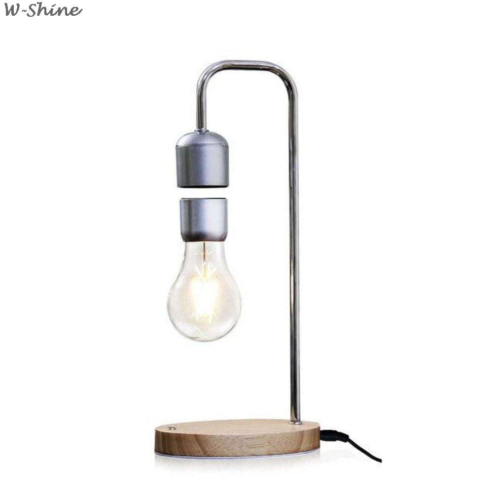 Magnetic Levitation Lamp ( Stainless Steel)