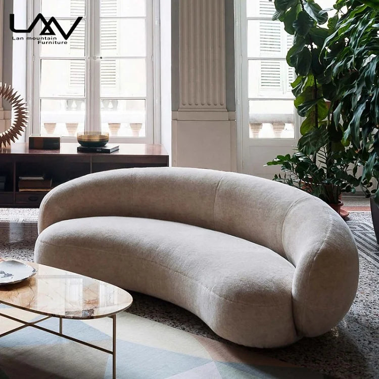 Chic Velvet Sofa